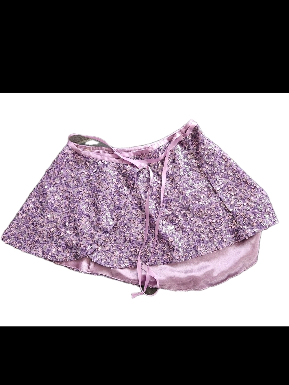 Retired American Girl Isabelle Palmer Purple Sequin Dance Skirt for Sz XS (6)